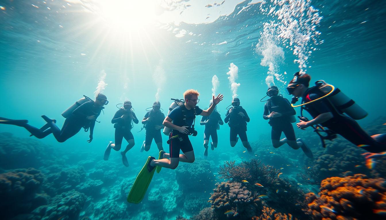 learning to dive safely